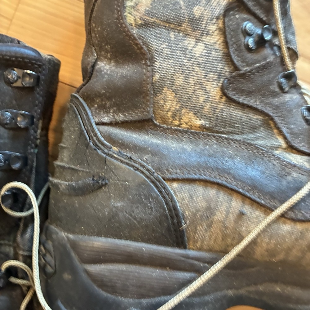 Rocky Blizzard Stalker Hunting Boots Waterproof 1200G Thinsulate 9" Camo Mens 13 - Picture 4 of 10